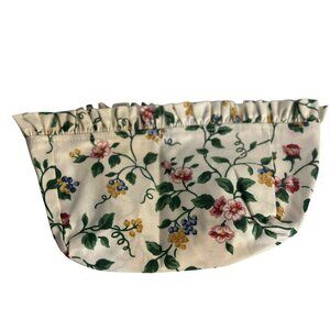 VTG Longaberger Basket Liner – Botanical Floral Pattern, 11" Charming Design